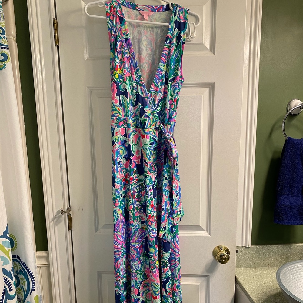 Lilly Pulitzer Wrap Maxi